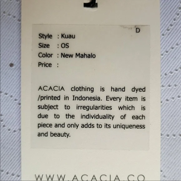 Acacia - Kuau Sarong Pareo New Mahalo - Picture 5 of 5